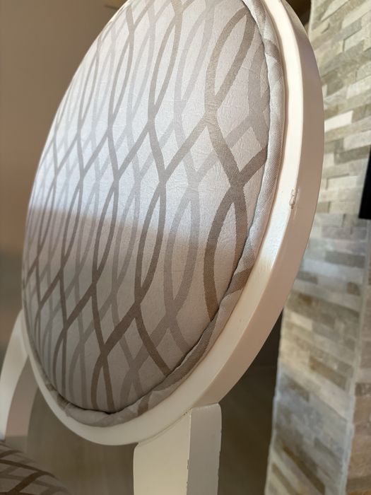 Masa dining lemn extensibila + 6 scaune