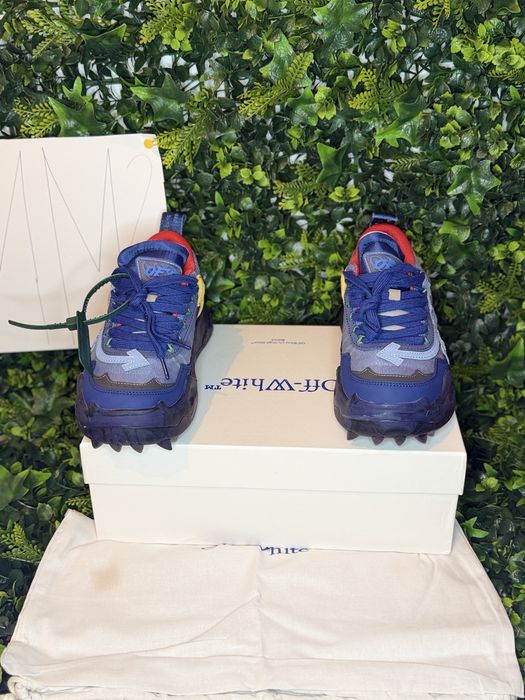 Adidasi/Sneakers off white odsy 1000 blue light