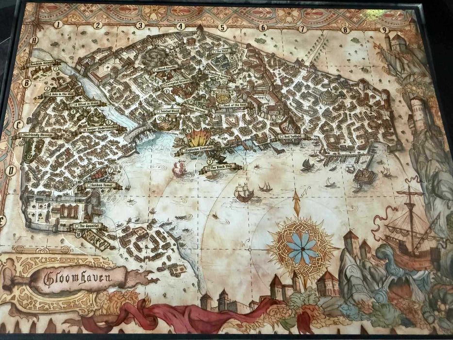 Настолна игра Gloomhaven: Jaws of the Lion