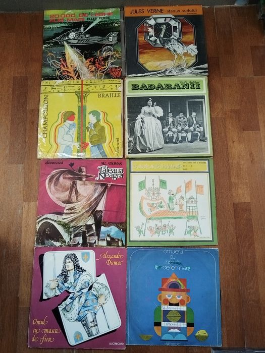 Discuri /Viniluri vechi românești cu povesti și basme