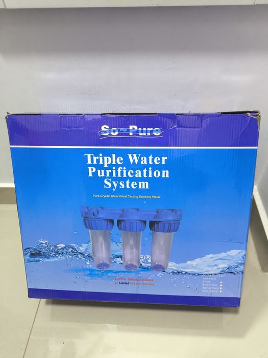 Vand sistem triplu purificare a apei