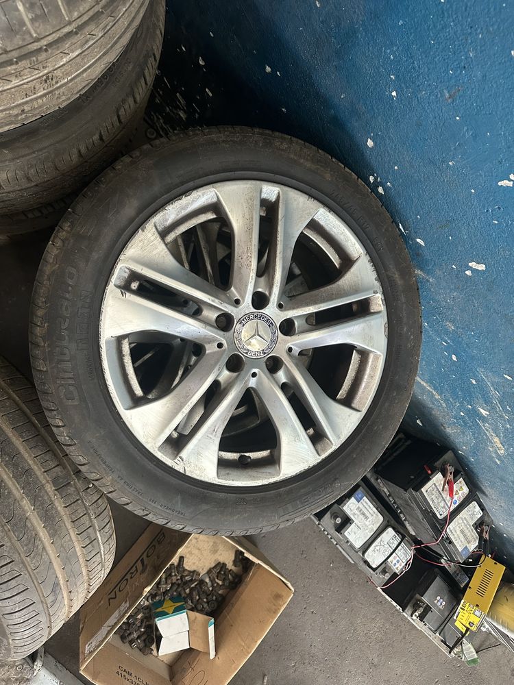 ROTI 245/45 R17 jante AVANTGARDE anvelope vara e class c a b w212 w204