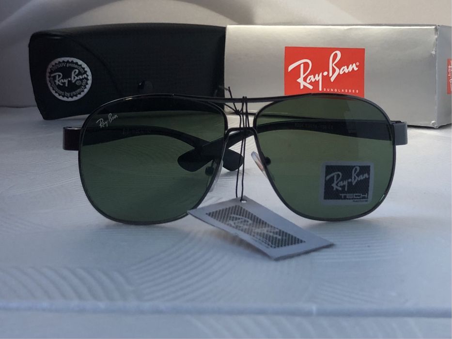 -22% Намалени Класически мъжки слънчеви очила минерално стъкло 2 цвята