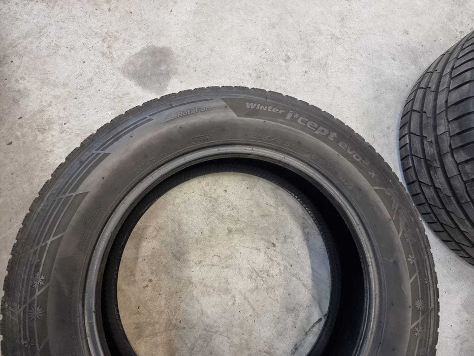 4 Anvelope IARNA 215.65.17 'Hankook' [dot 2021] ; stare buna