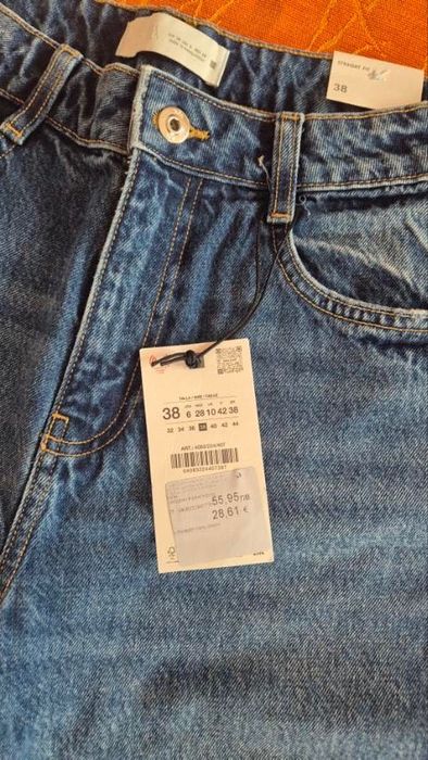 Дамски дънки Зара нови