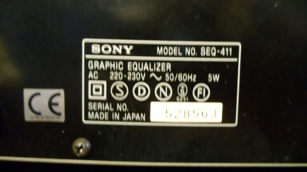 Комплект SONY усилвател ta f 411r