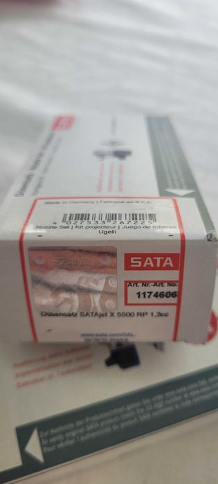 Sata jet Dusă 1,3 pistol vopsit