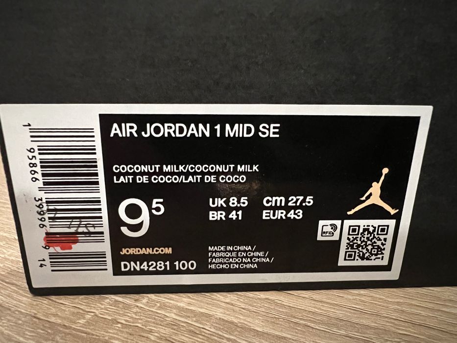 Air Jordan 1 Mid Se - Coconut Milk