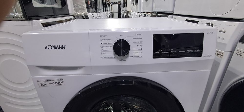 Masina de spalat Bomann 8kg import Germania Garanție GL96
