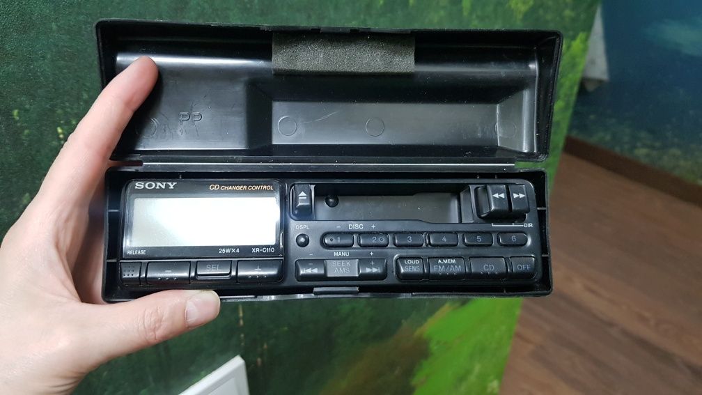 Sony CD changer control передняя панель