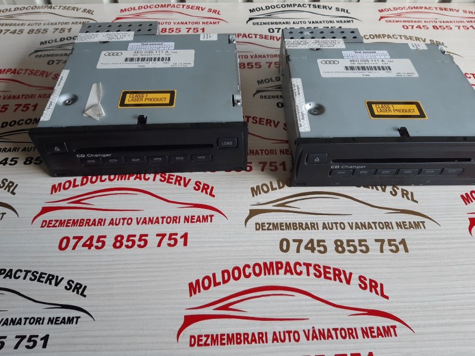 Torpedou volan stanga AUDI A6 C6, Magazie cd AUD A6 C6 4E0 035 111 A