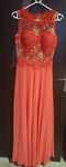 Rochie lunga corai