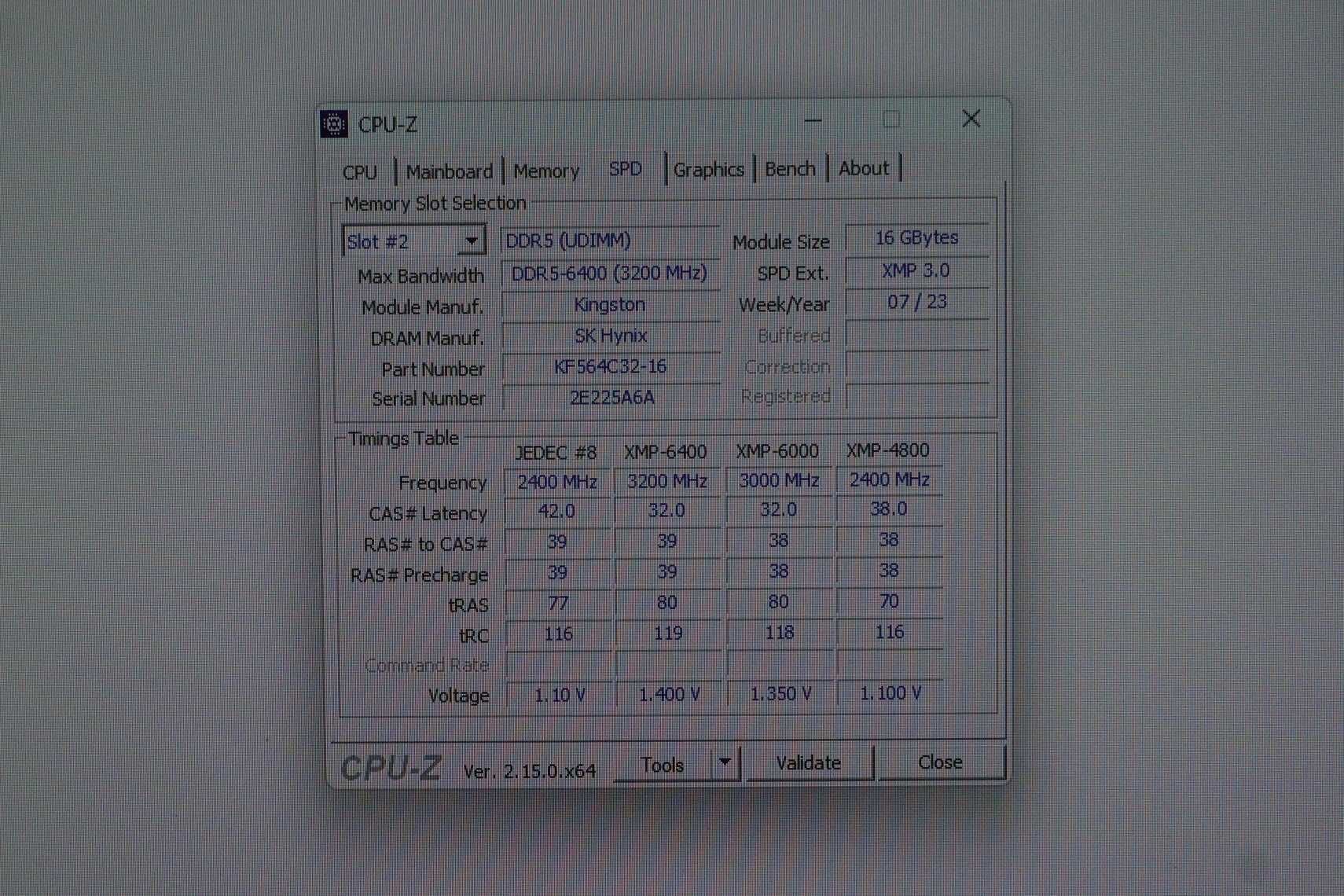 [32GB] RAM, Памет DDR5 2x16GB 6400MT's CL 32 Kingston Fury Renegade