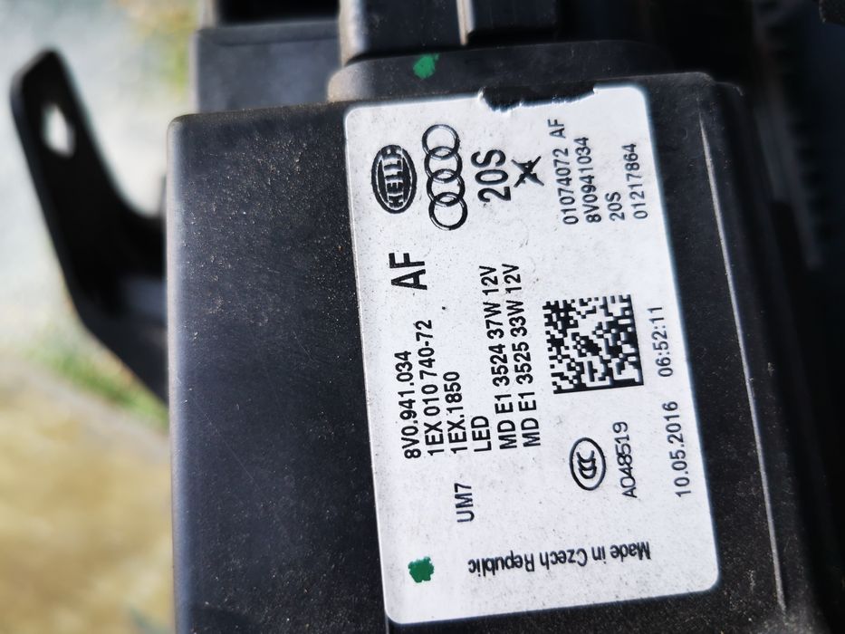 Лед фарове за ауди а3 8в / led audi a3 8v