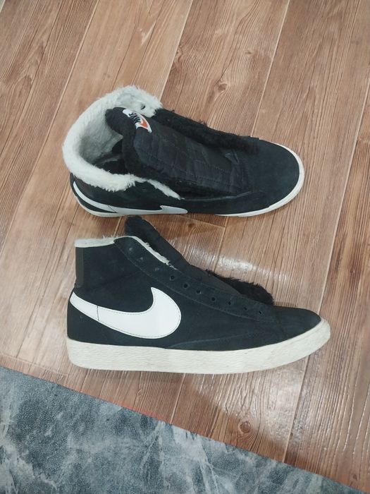 Nike blazzer с мехом