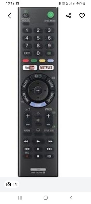 Telecomanda  LED/LCD Smart TV Cu YouTube și Netflix
