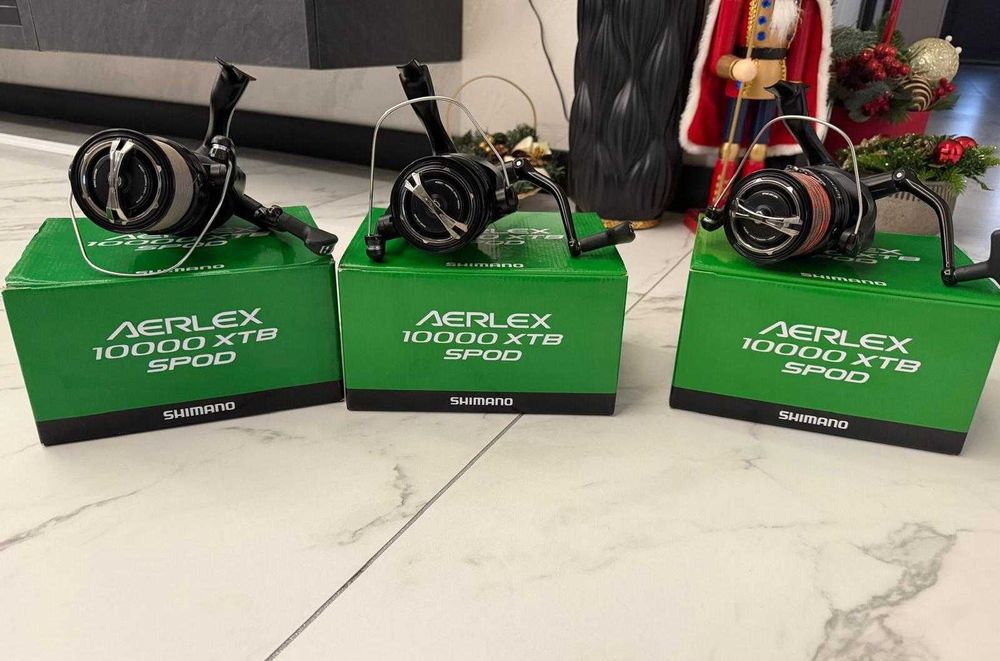 Vând 3 Mulinete Shimano Aerlex XTB 10000 SPOD
