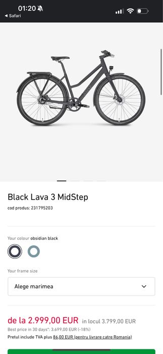 Bicicleta electrica  schimb