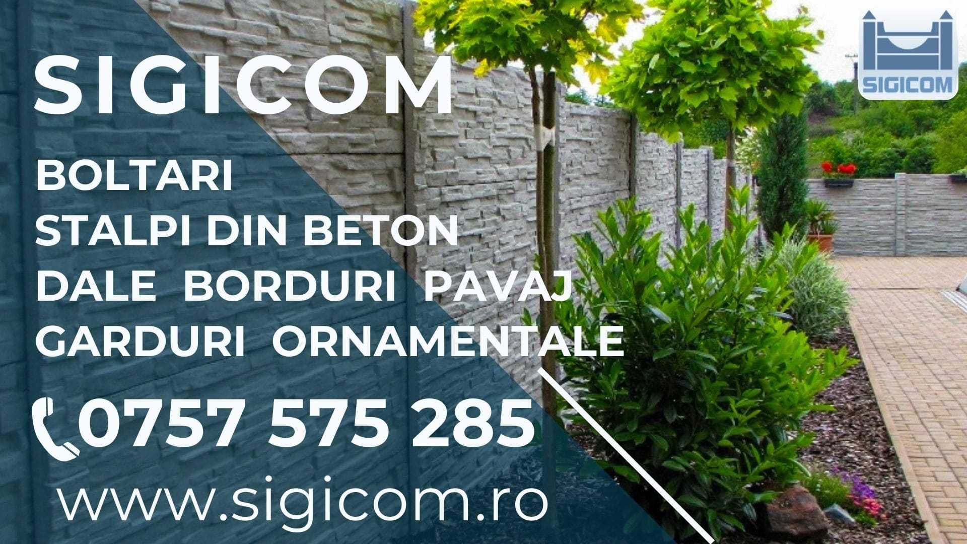 PRODUCATOR Garduri , Stalpi Spalieri  si Boltari din beton !