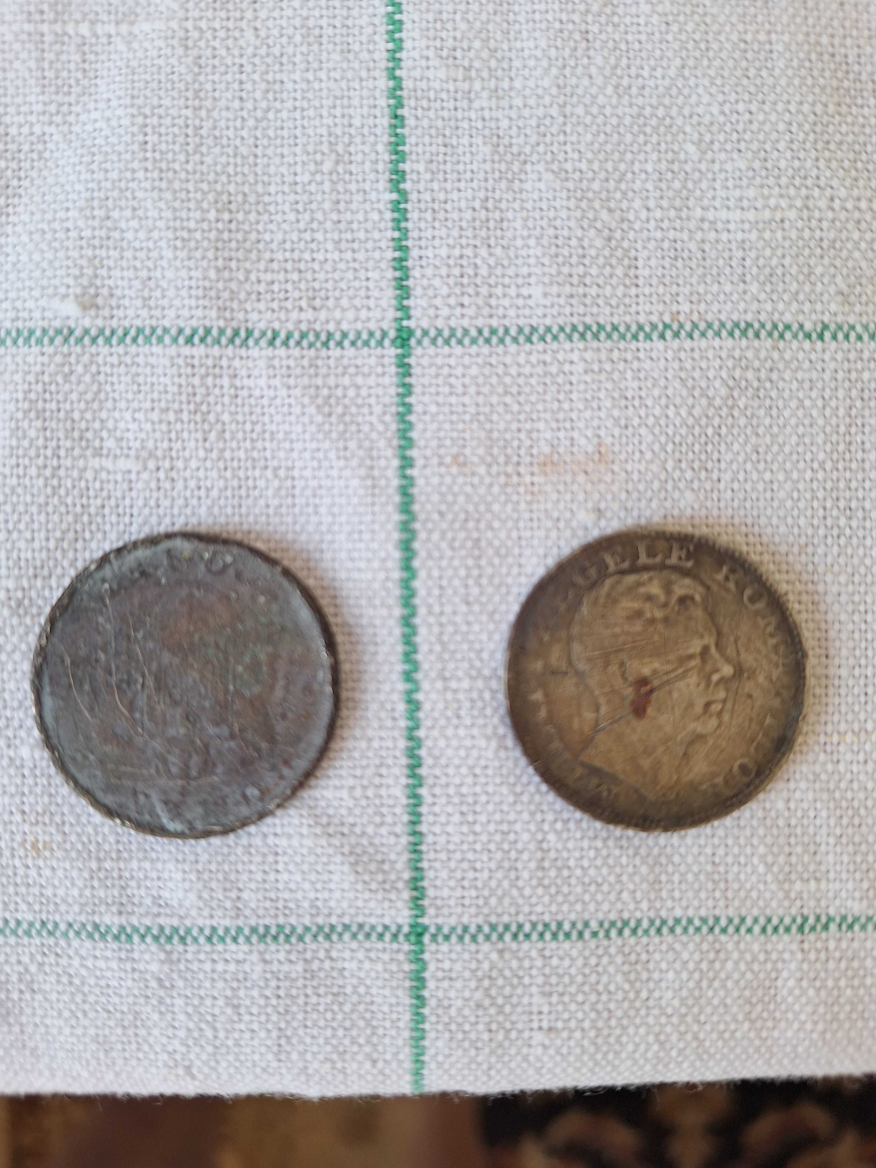 2 monede de 200 lei cu regele Mihai an 1942