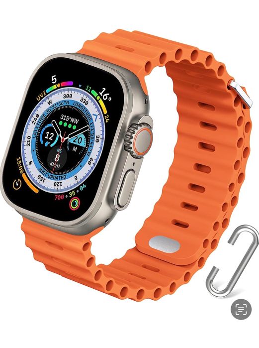 Curea Husa Folie Compatibila Ceas Apple Watch Ultra SE 10 9 8 7 6 5 4