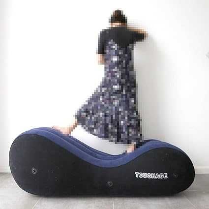 Canapea gonflabilă pentru sex - mare (albastră)