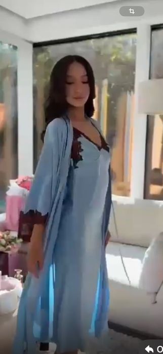 Женская шелковая пижама