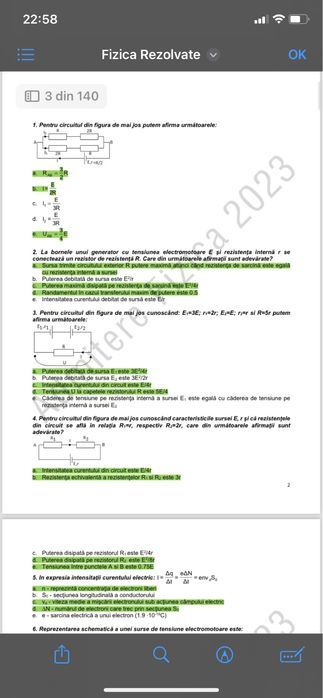 Admitere Medicina Constanța - Grile Rezolvate Biologie, Chimie, Fizica