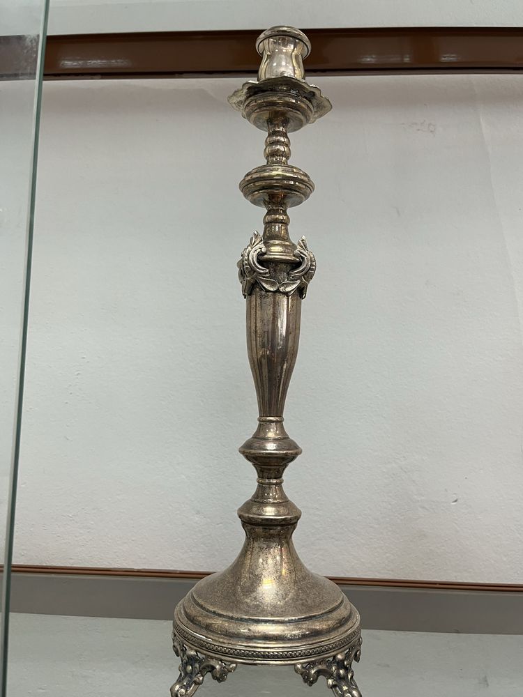 Свещник  сребро 925