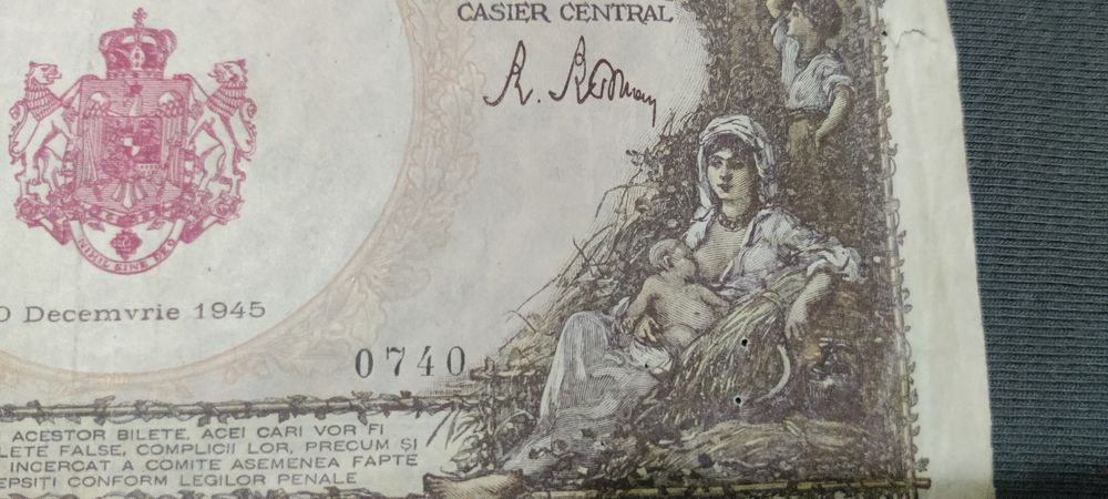Bancnota 10000 lei din 1945