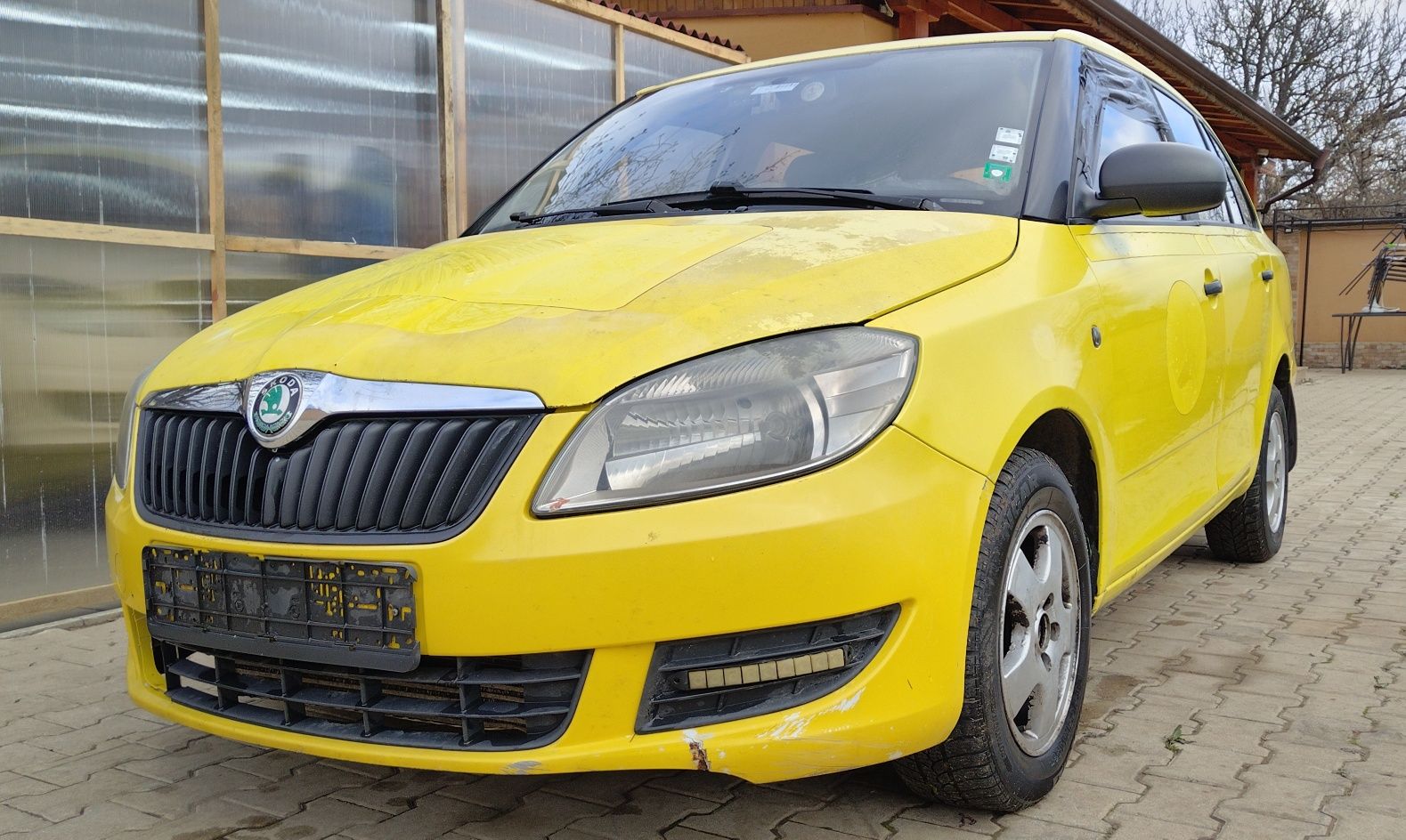 Skoda fabia 1.6 TDI НА ЧАСТИ!!!