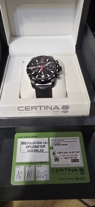 Certina DS Podium Gmt