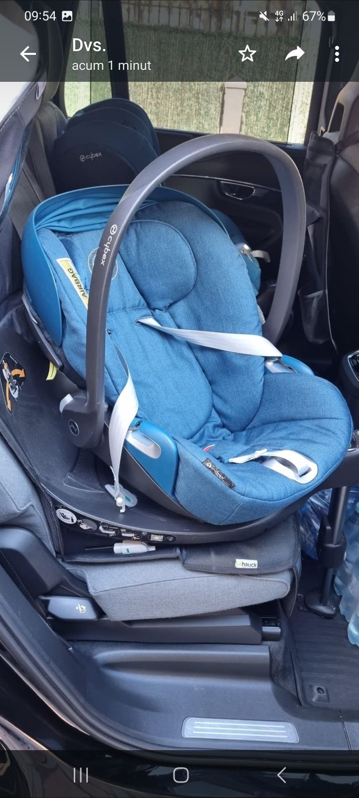 Cybex z+ Mountain blue cu isofix și sensor safe