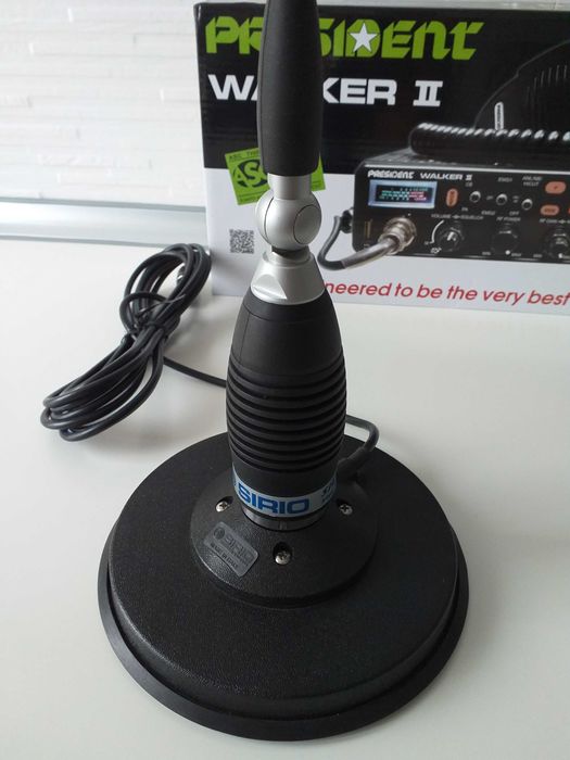 Statie cb President Walker II asc+antena Sirio Silver Megawatt 4000
