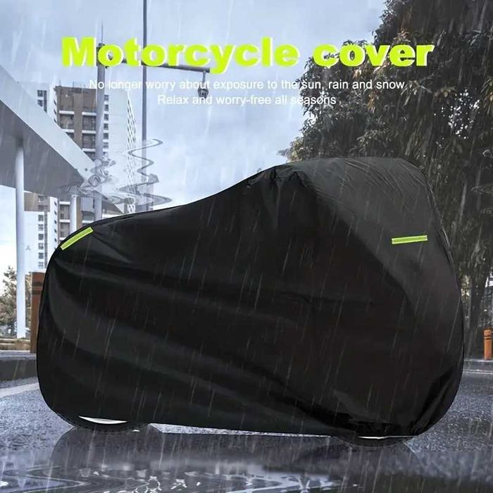 Prelata husa neagra  Oxford moto scuter motocicleta 230cmx125cm­x95cm