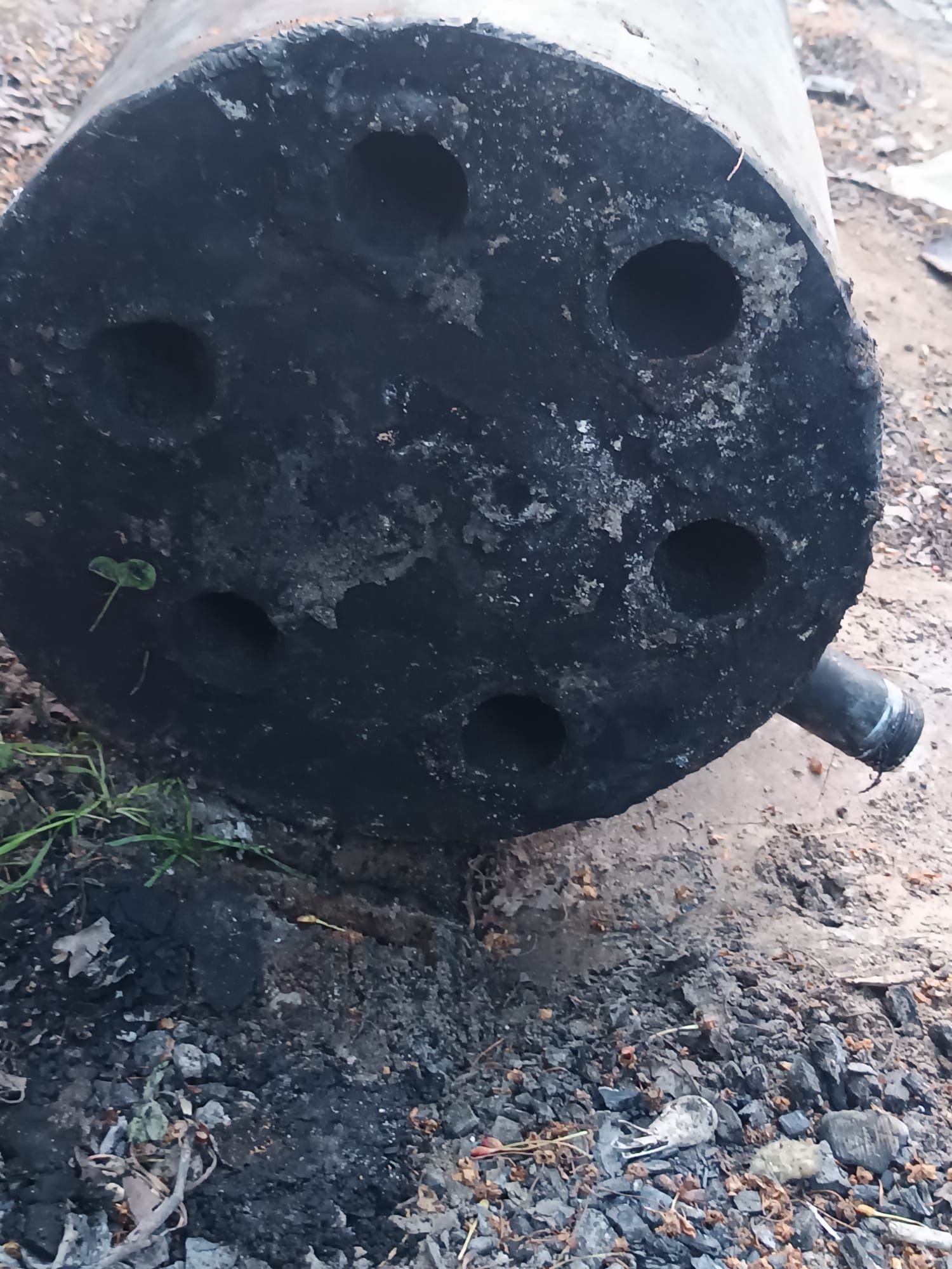 Boiler pe lemne  ulei uzat peleti