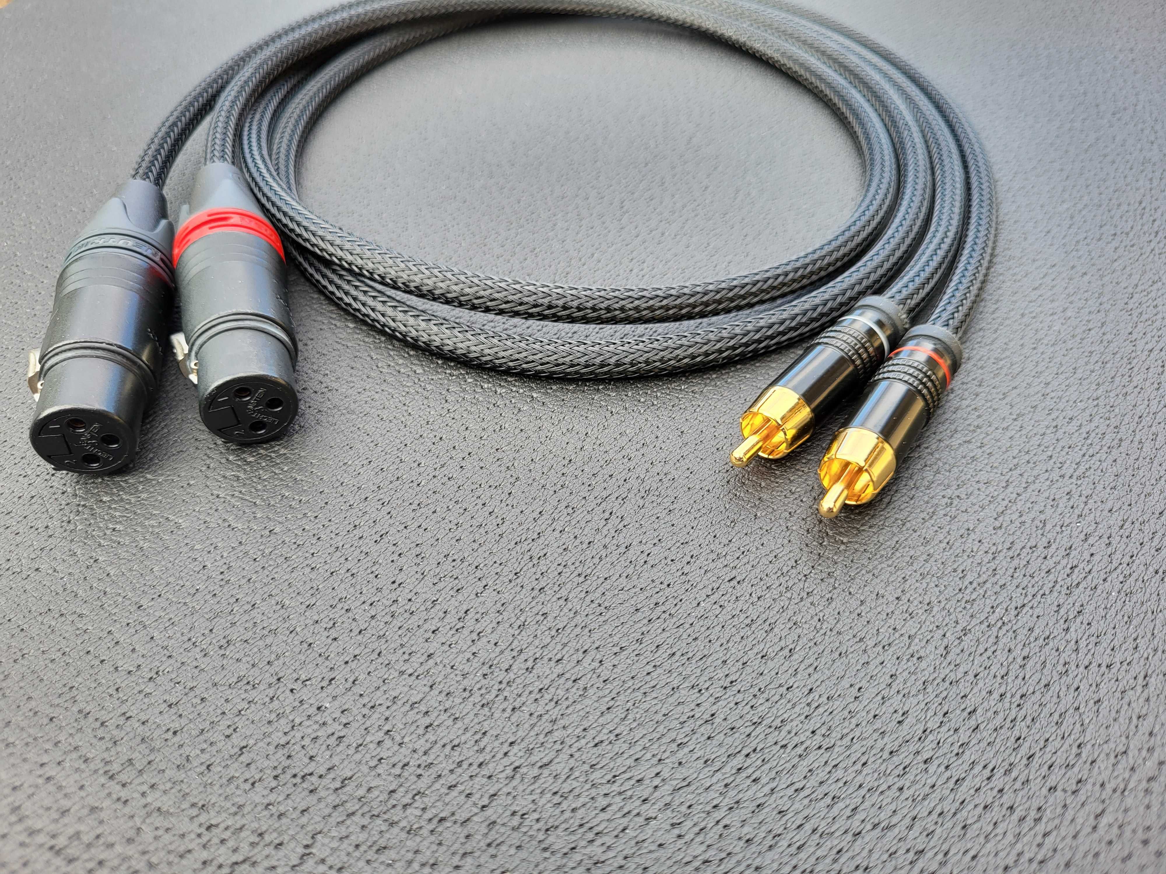 Cablu Interconect XLR Mama –RCA Canare Star Quad L-4e6s