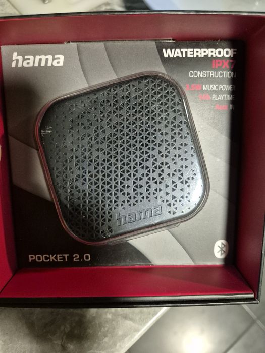 Boxa portabila bluetooth Hama cu carabina inclusa (NOUA)