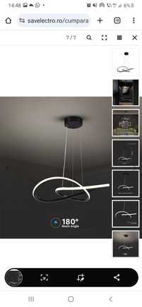 Lustre led moderne