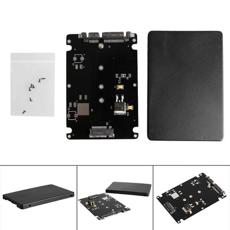 Переходник B + M Key Socket 2 M.2 для NGFF (SATA) SSD на 2,5 SATA.