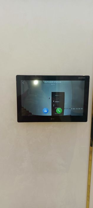 Установка  видео наблюдение охранная система