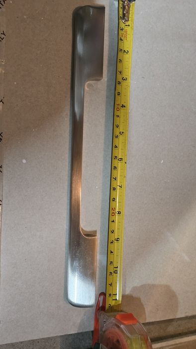 Maner mobilier aluminiu W4002, Argintiu,280 mm