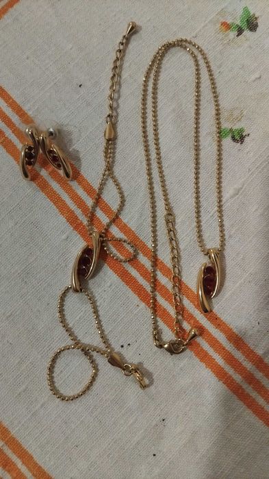 Дамски позлатени бижута