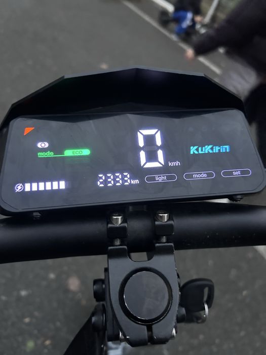 Kukirin G4 modificat se anvelope si discuri schimbate acu 3sapt