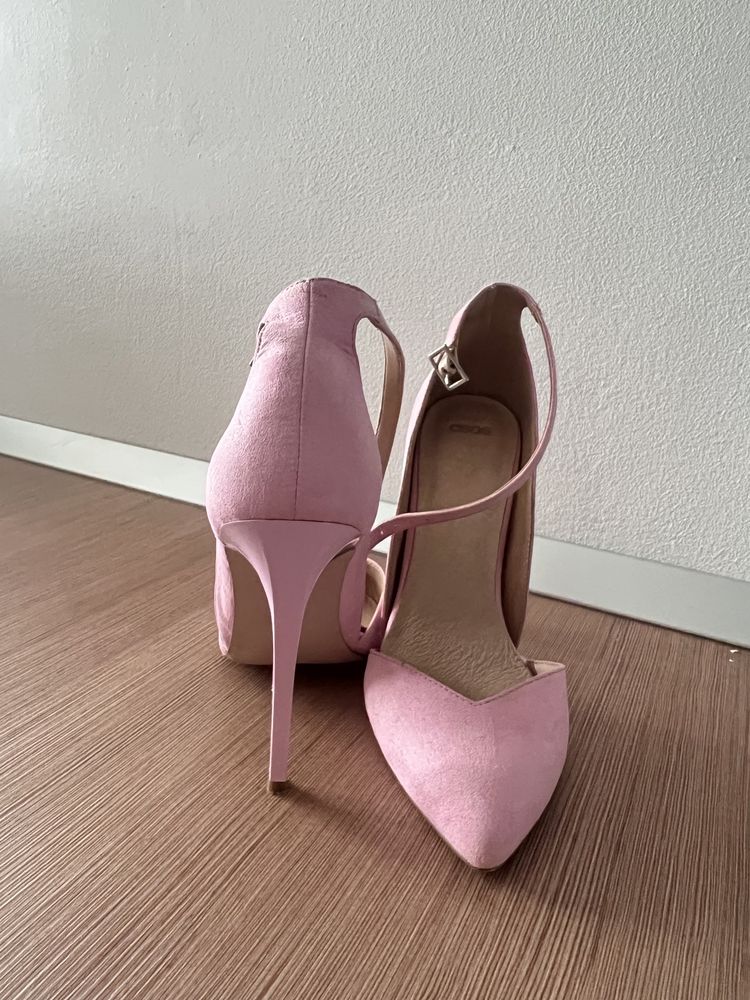Pantofi Asos baby pink