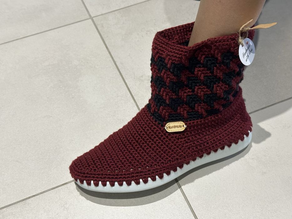 Incaltaminte dama crochet 36