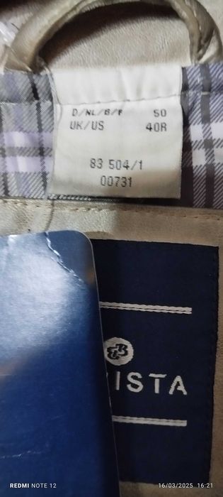 Geaca piele naturala bărbați noua Babista