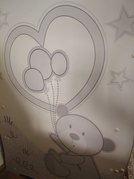 Продам манеж кровать в хорошем состоянии