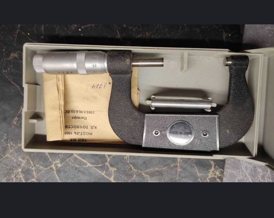 Микрометры СССР в идеальном состоянии