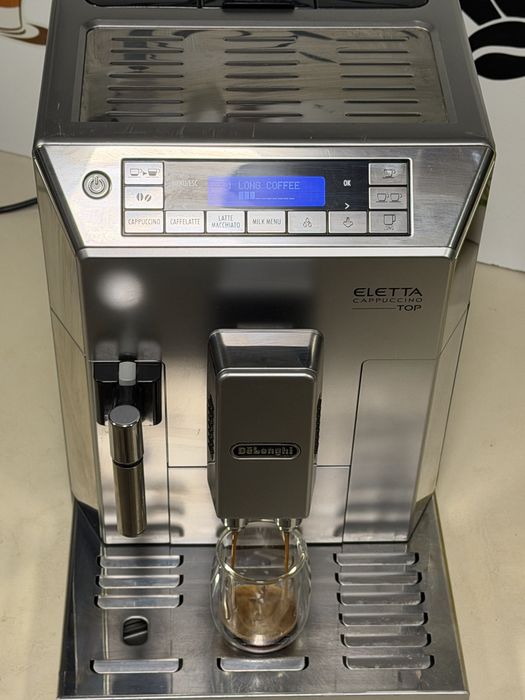Кафемашина кафе автомат delonghi ELETTA с гаранция
